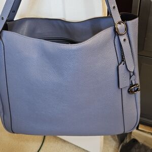 COACH ALANA  Blue Leather Tote Bag NEW WITHOUT TAGS C8353